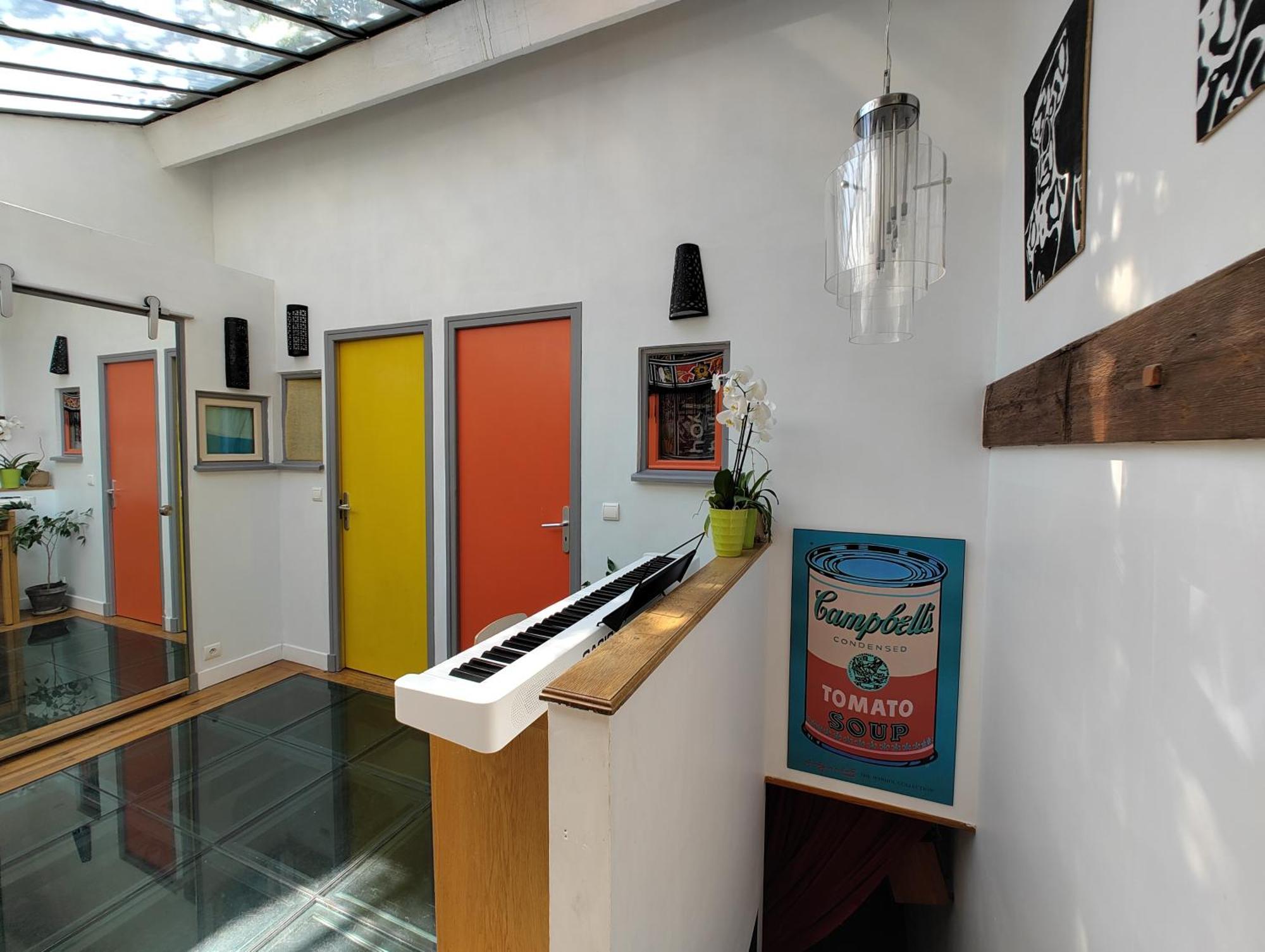 Villa Atelier D'Artiste - Loft With Garden Center Of Parigi Esterno foto
