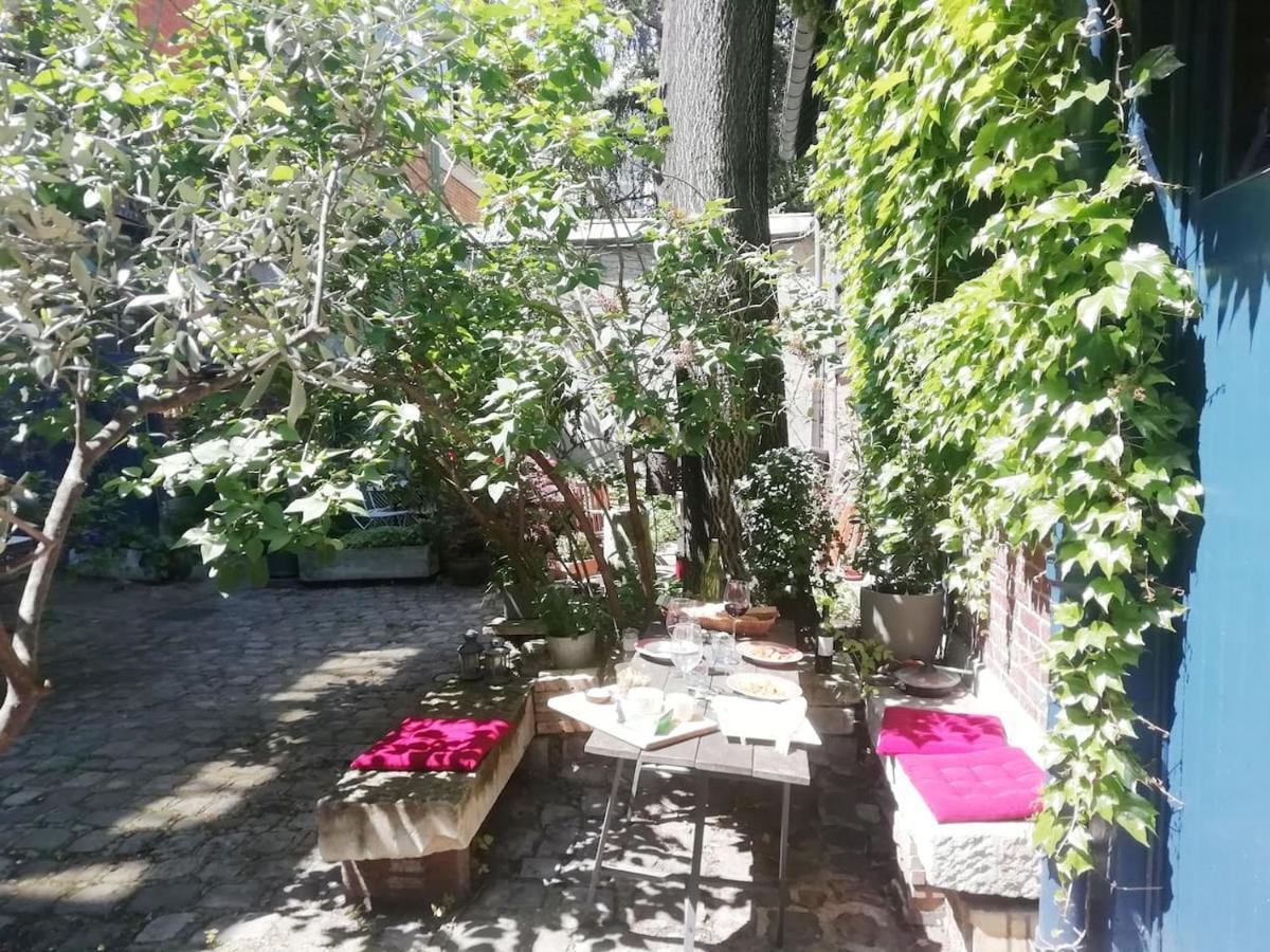 Villa Atelier D'Artiste - Loft With Garden Center Of Parigi Esterno foto